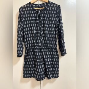 Madewell Long Sleeve Shorts Romper Size Small